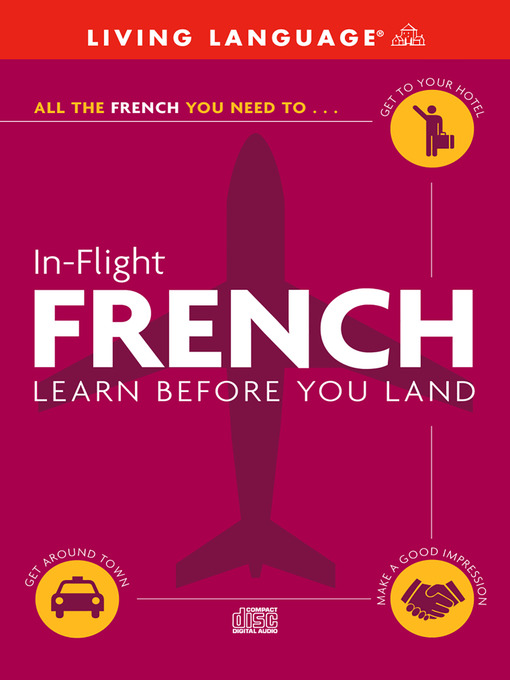 Title details for In-Flight French by Living Language - Wait list